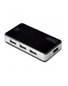Hub USB 2.0 7-portowy, aktywny, czarny, DIGITUS - nr 65