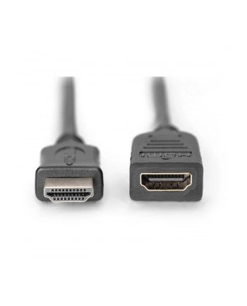 Przedłużacz HDMI Ethernet 1.4 GOLD 5m czarny ASSMANN nr 1