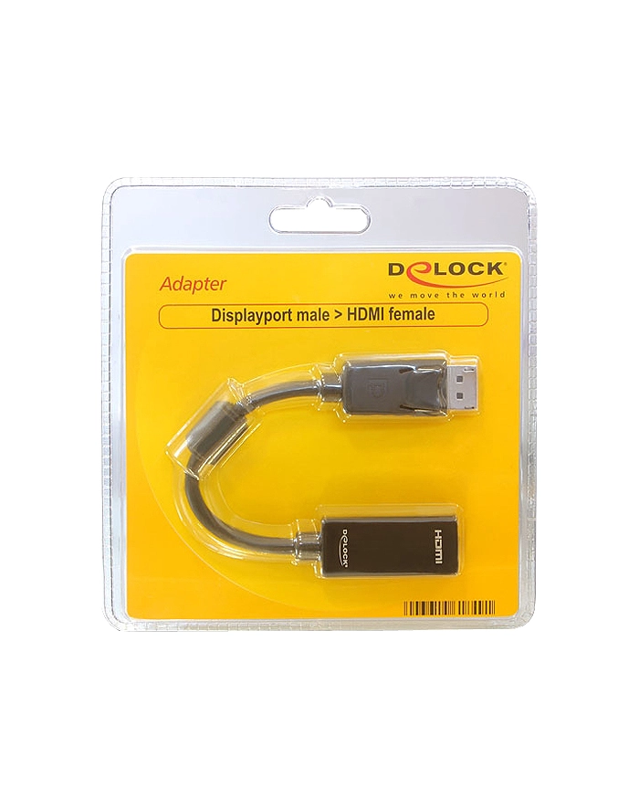 Adapter Displayport(M)->HDMI-I(F)(24+5) 20cm główny