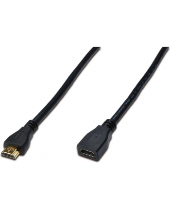 Przedłużacz HDMI Ethernet 1.4 GOLD 3m czarny ASSMANN