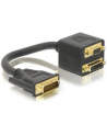 ADAPTER DVI-I (M)(24+5)->DVI-I(F)(24+1)+VGA(15F) DELOCK - nr 2