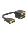 ADAPTER DVI-I (M)(24+5)->DVI-I(F)(24+1)+VGA(15F) DELOCK - nr 3