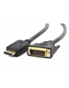 KABEL DISPLAYPORT M->DVI-D (24+1) 1.8M GEMBIRD - nr 3