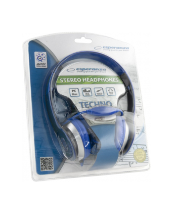 ESPERANZA SŁUCHAWKI AUDIO STEREO Z REGUL GŁOŚN TECHNO EH145B