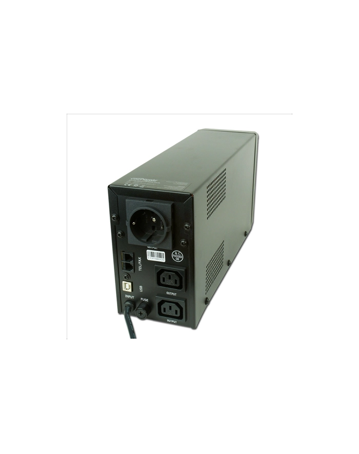 UPS ENERGENIE L-INT 850VA 2XIEC 1XSCHUKO 230V USB RJ11 LCD główny