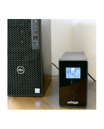 UPS ENERGENIE L-INT 1500VA 3XIEC 2XSCHUKO USB RJ11 LCD nr 2