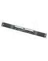Solarix Panel krosowy 12 x RJ45 5e UTP 150 MHz 1U, Czarny - nr 1
