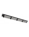 Solarix Panel krosowy 24 x RJ45 CAT6 UTP 1U, Czarny (350 MHz) - nr 2