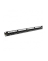 Solarix Panel krosowy 24 x RJ45 CAT6 UTP 1U, Czarny (350 MHz) - nr 5