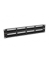 Solarix Panel krosowy 48 x RJ45 5e UTP 150 MHz czarny 2U - nr 2