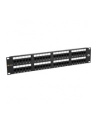 Solarix Panel krosowy 48 x RJ45 5e UTP 150 MHz czarny 2U - nr 4