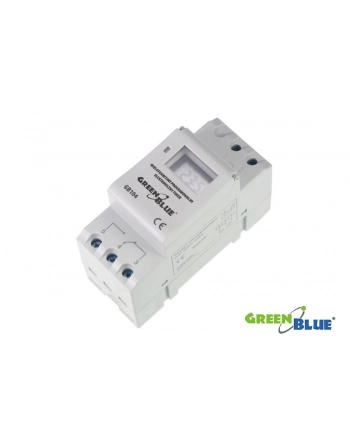 Timer na szynę DIN GB104 GreenBlue 16 programów nr 1
