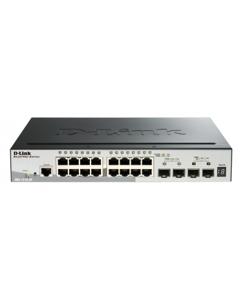 D-Link 20-Port Gigabit Stackable SmartPro Switch 2x SFP and 2x 10G SFP+ ports nr 1