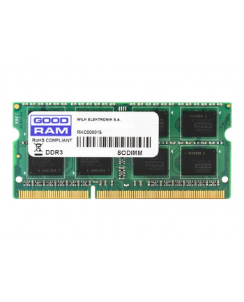 GOODRAM SO-DIMM DDR3 8192MB PC1600 CL11 512x8 1 35V