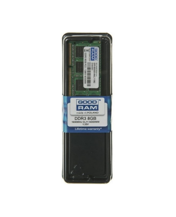 GOODRAM SO-DIMM DDR3 8192MB PC1600 CL11 512x8 1 35V