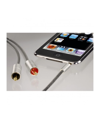 KABEL/ADAPTER ALU LINE 3,5JACK WT-2XCINCH