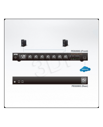 Aten ALTUSEN PE8208G Power Distribution Unit 8 outlets, 16A