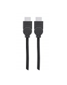Manhattan Kabel monitorowy HDMI/HDMI 1.4 Ethernet 2m czarny niklowane złącza - nr 10