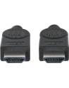 Manhattan Kabel monitorowy HDMI/HDMI 1.4 Ethernet 2m czarny niklowane złącza - nr 29