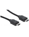 Manhattan Kabel monitorowy HDMI/HDMI 1.4 Ethernet 2m czarny niklowane złącza - nr 9