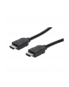 Manhattan Kabel monitorowy HDMI/HDMI 1.4 Ethernet 3m czarny niklowane złącza - nr 7