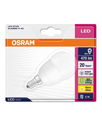 OSRAM LED Lamp STAR CLASSIC P 40 WW E14