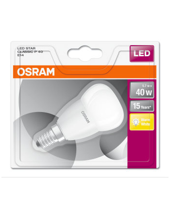 OSRAM LED Lamp STAR CLASSIC P 40 WW E14