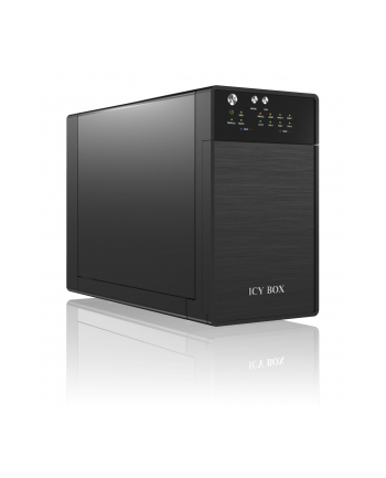 RaidSonic Icy Box Obudowa Na Dysk RAID 2x3,5'' SATA I/II/III, USB 3.0, eSATA, Czarna nr 1