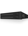 RaidSonic Icy Box kieszeń wewnętrzna na dyski 2x SATA 2,5'' i SSD 3,5'', Czarna - nr 12