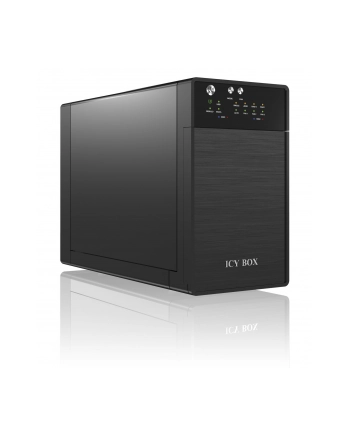 RaidSonic Icy Box Obudowa Na Dysk RAID 2x3,5'' SATA I/II/III, USB 3.0, eSATA, Czarna