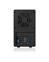 RaidSonic Icy Box Obudowa Na Dysk RAID 2x3,5'' SATA I/II/III, USB 3.0, eSATA, Czarna - nr 34