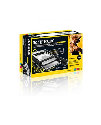 RaidSonic Icy Box kieszeń wewnętrzna na dyski 2x SATA 2,5'' i SSD 3,5'', Czarna
