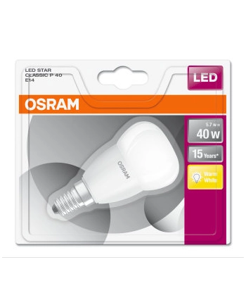 OSRAM LED Lamp STAR CLASSIC P 40 WW E14 nr 2