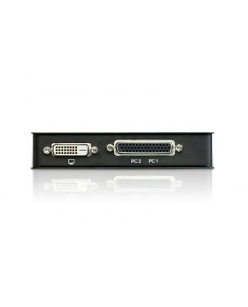 ATEN CS72D 2-Port USB DVI KVM Switch, 1x 1.2m 44-pin KVM Cable Set, Non-powered