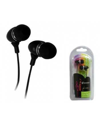 Vakoss Słuchawki stereo  douszne czarne