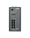 PLANET IGS-10020HPT Switch przem. 8xGEth PoE 2xSFP - nr 14