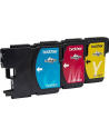 Tusze BROTHER Rainbow pack LC1100RBWBP - nr 24