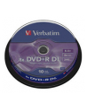 DVD+R DL Verbatim [ cake box 10 | 8.5GB | 8x | matte silver ] - nr 11