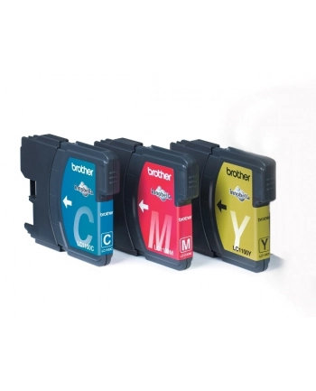 Tusze BROTHER Rainbow pack LC1100RBWBP nr 2