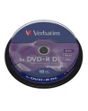 DVD+R DL Verbatim [ cake box 10 | 8.5GB | 8x | matte silver ] - nr 24