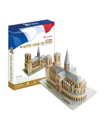 PUZZLE 3D Notre Dame (Światło)