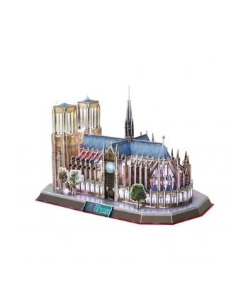 PUZZLE 3D Notre Dame (Światło)