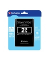 Dysk Verbatim Store 'n' Go USB 3.0 Portable 2,5'' 2 TB, Zewnętrzny czarny - nr 44