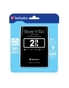 Dysk Verbatim Store 'n' Go USB 3.0 Portable 2,5'' 2 TB, Zewnętrzny czarny - nr 60