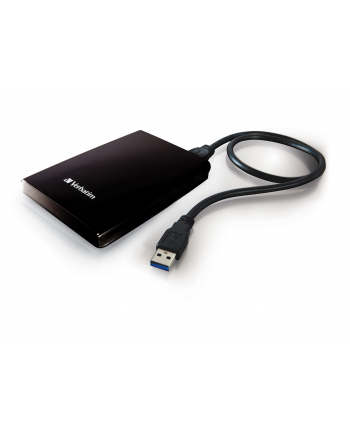 Dysk Verbatim Store 'n' Go USB 3.0 Portable 2,5'' 2 TB, Zewnętrzny czarny