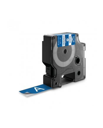 RHINO tasma winylowa 19mm biała/niebieski nr 2