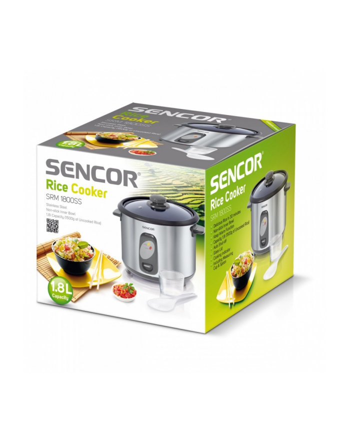 Sencor Garnek do ryżu, stal nierdzewna główny