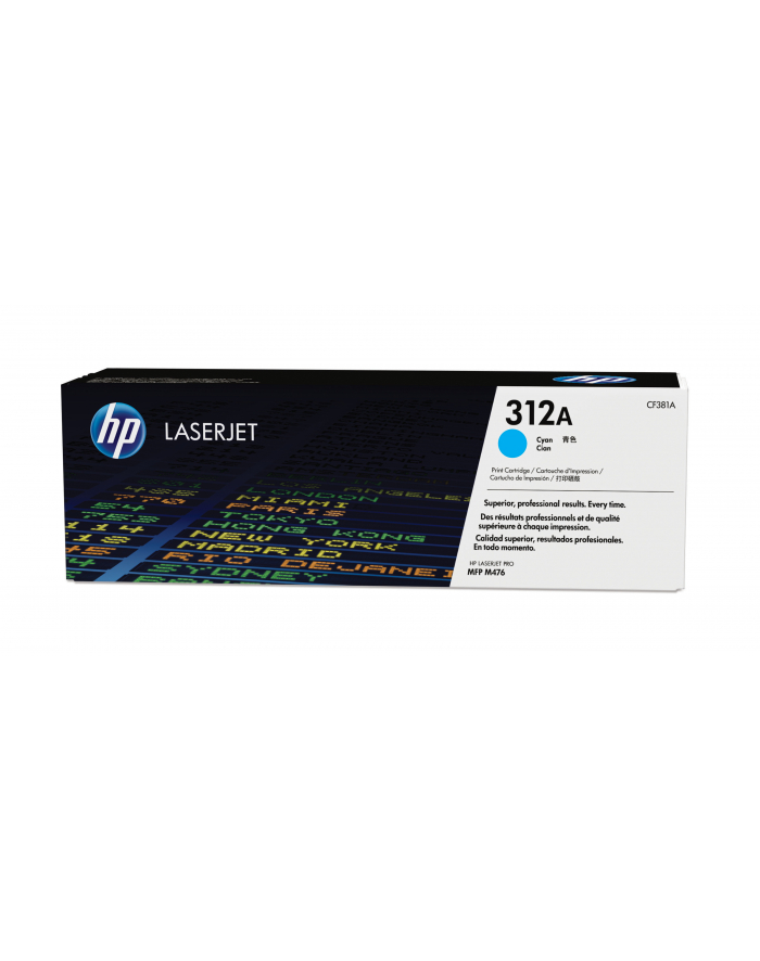 Toner 312A Cyan 2.7k CF381A główny