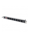 Listwa zasilająca DIGITUS 19'' 1U  7 gniazd 16A 2m - nr 24