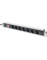 Listwa zasilająca DIGITUS 19'' 1U  7 gniazd 16A 2m - nr 42